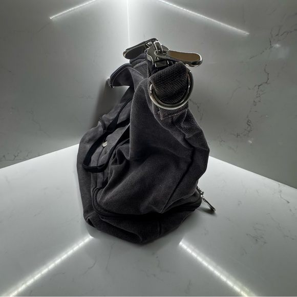 Lo & Sons Catalina Deluxe Canvas Bag in Midnight Ash - Picture 9 of 11